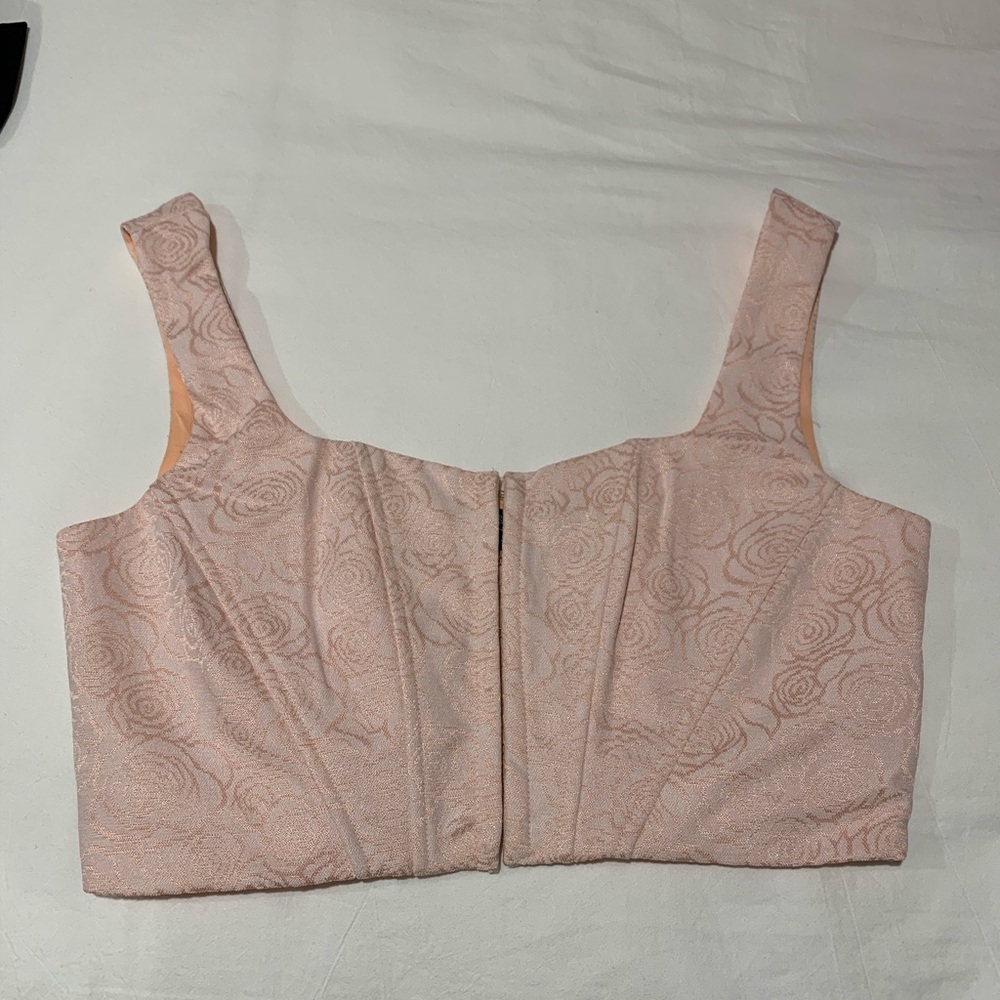 Shadow Rose Cropped Top